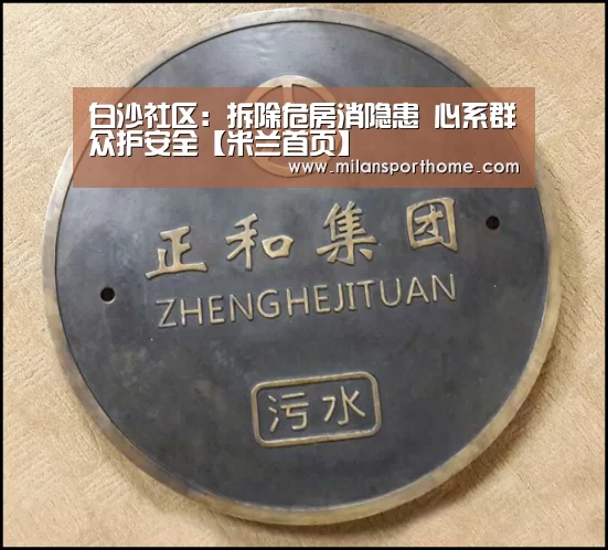 白沙社区:拆除危房消隐患 心系群众护安全【米兰首页】(图1) 米兰体验
