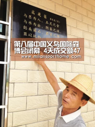 第八届中国义乌国际森博会闭幕 4天成交额47.18亿元-米兰首页(图3) 米兰数据